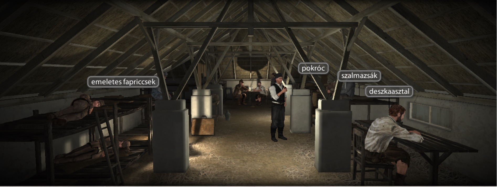 Hodálybelső - számítógépes rekonstrukció (Dr. Bank Barbara gyűjtése)